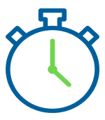 A stopwatch icon