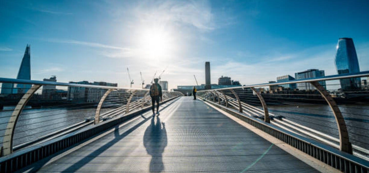 walking bridge hero