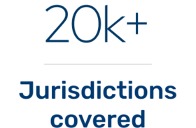20K+ Jurisdictions covered