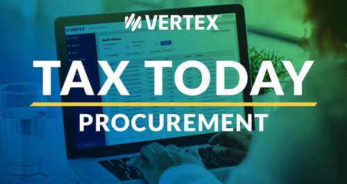 Vertex Inc. Procurement Podcast for Businesses