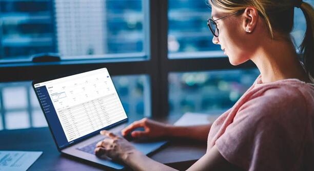 Laptop user - Vertex Tax Software 