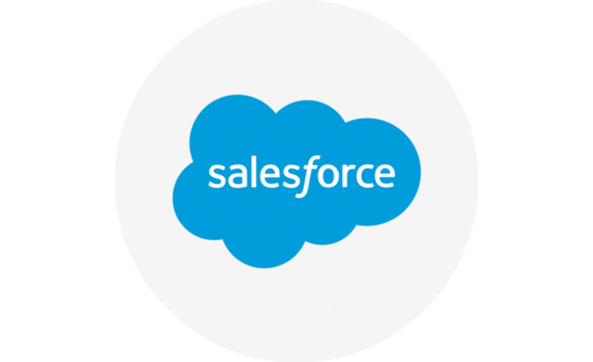 Salesforce logo.