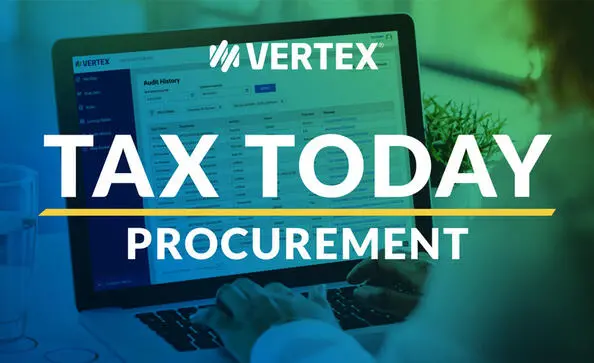 Procurement and tax podcast series