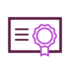 Certificate icon