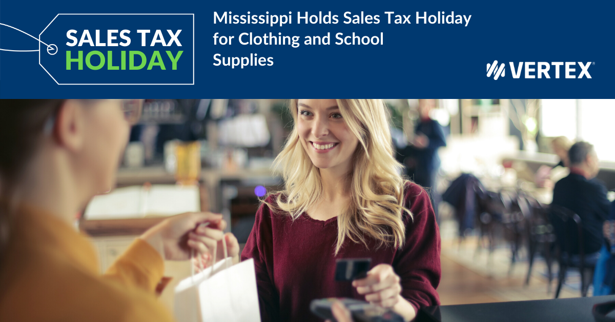 Mississippi Sales Tax Holiday 2020