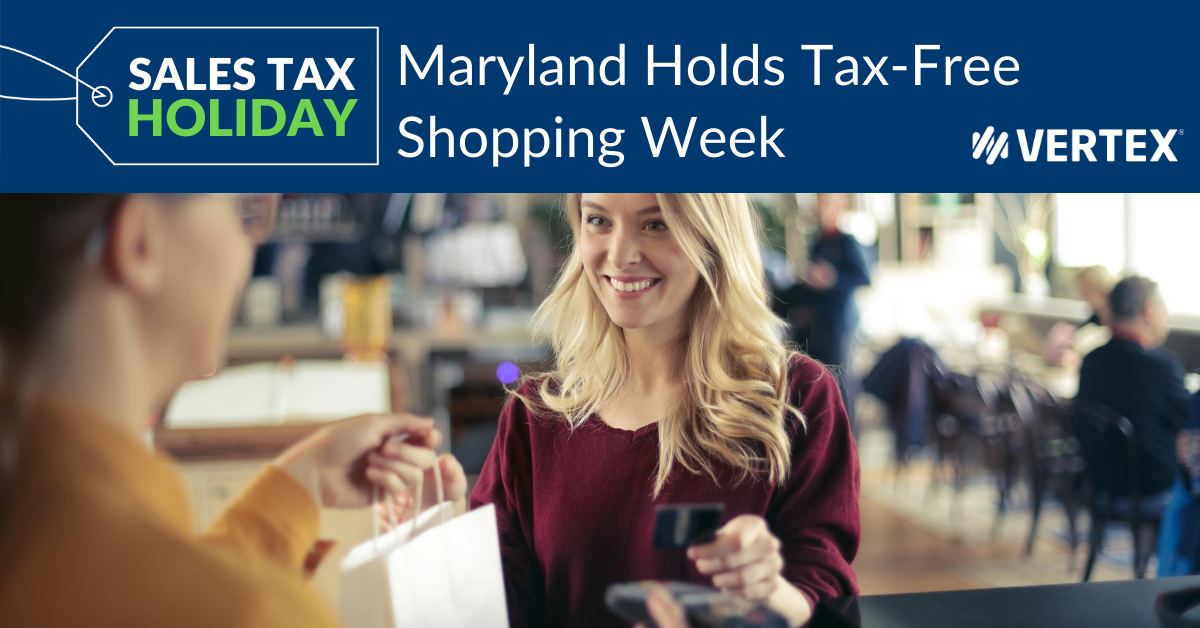 Maryland will hold its annual sales tax holiday August 9-15, 2020. During this time, eligible clothing, footwear and accessories are exempt from Maryland’s 6% state sales tax rate.