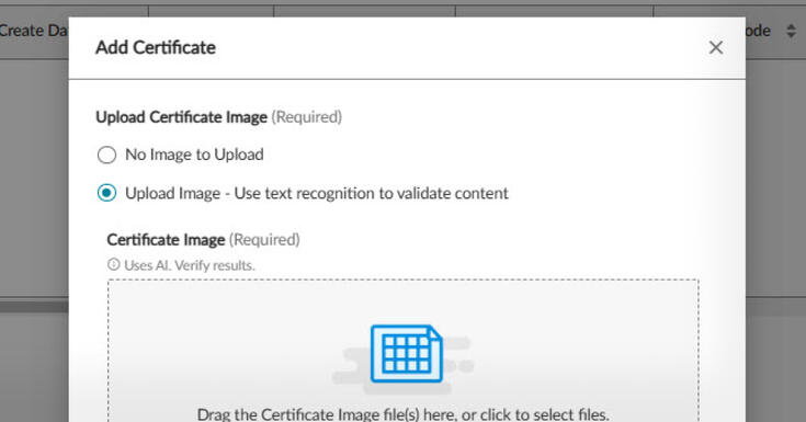 Exemption connect cert